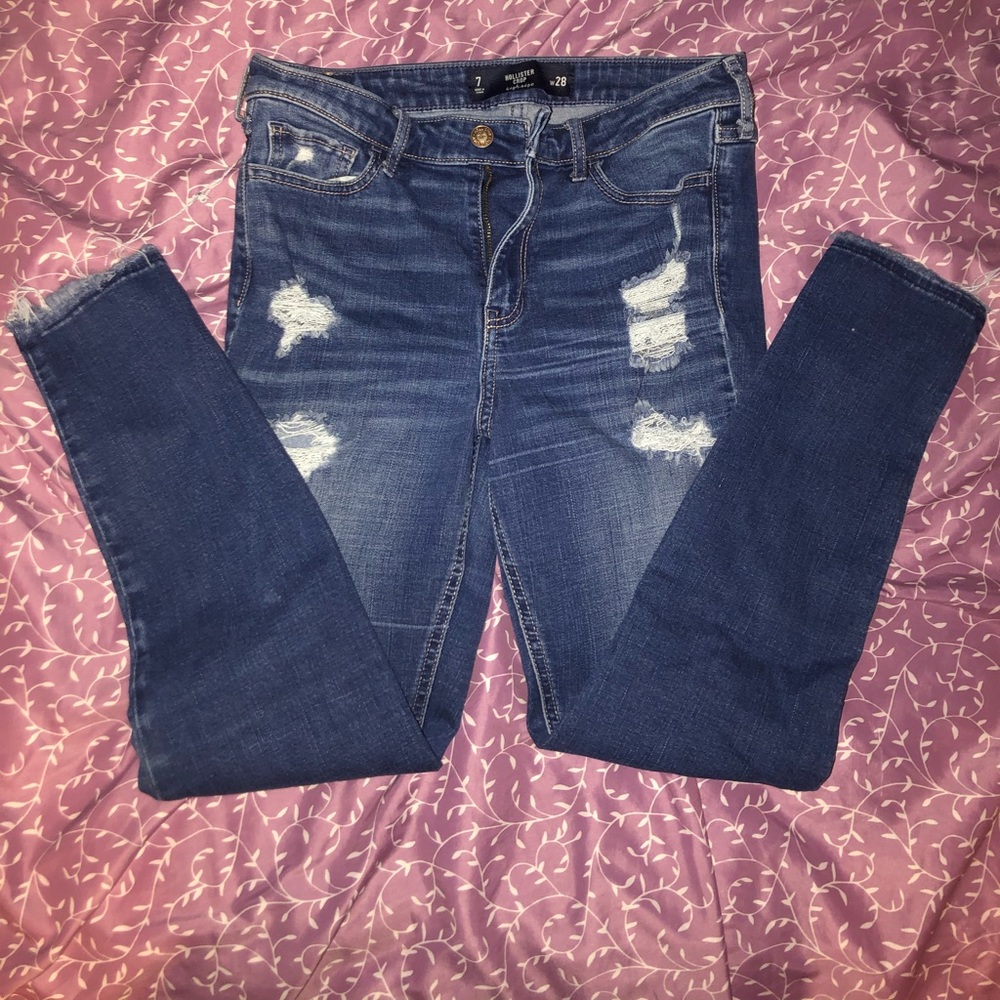 High Rise Crop Jeans